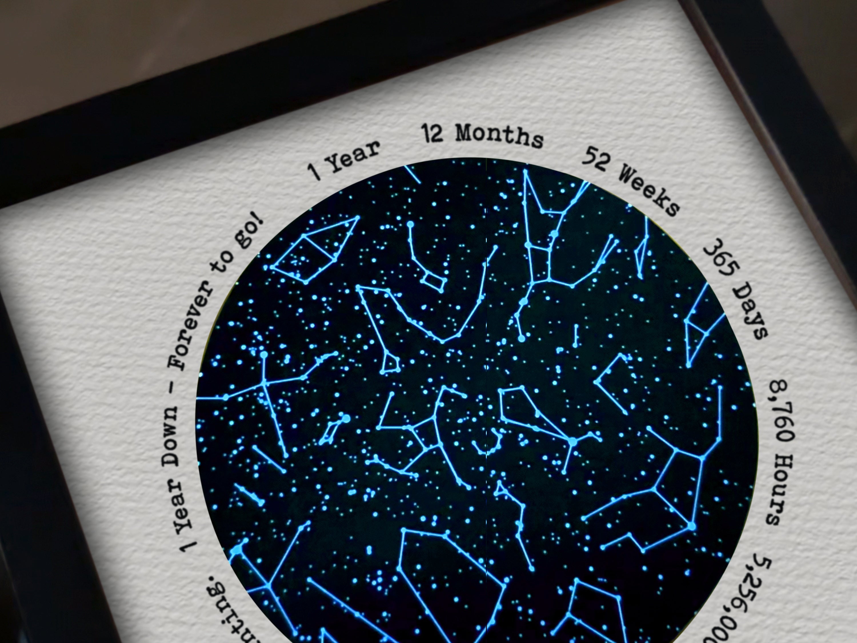 Custom Star Map - Glow in the Dark