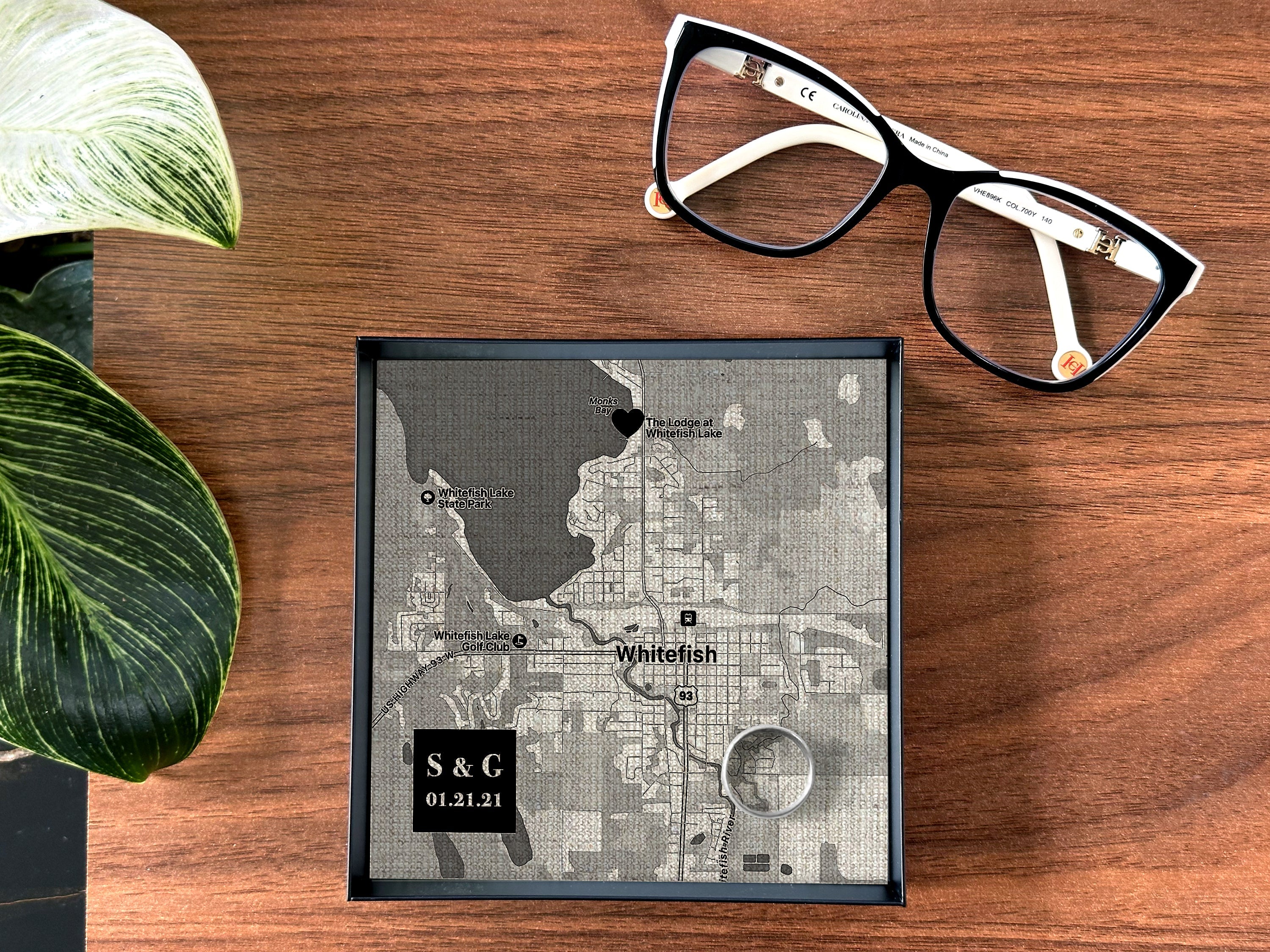 12 year anniversary git - small linen tray