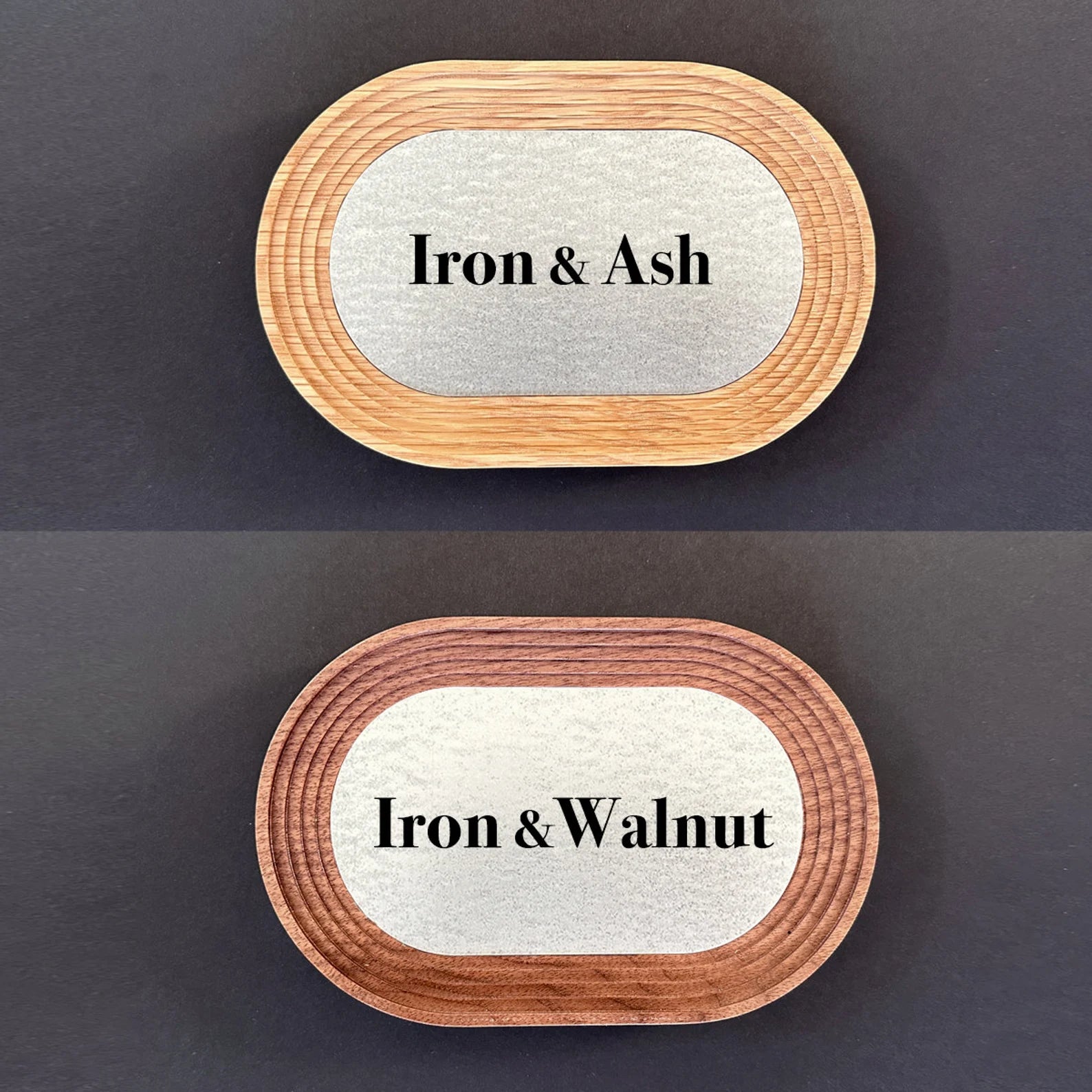 Personalized Iron Catchall Tray - 6th Anniversary Gift for Him & Her