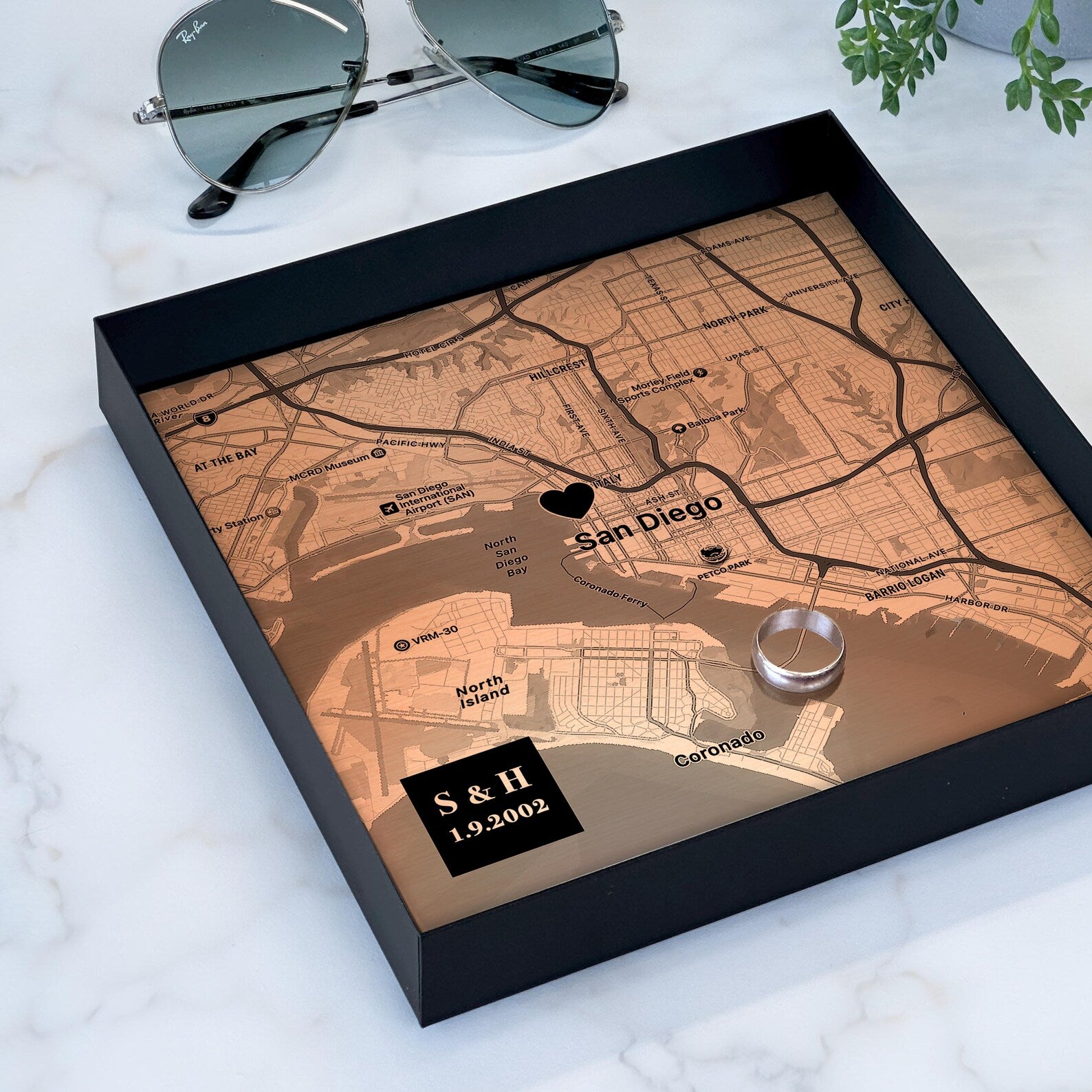 7th Anniversary Tray - Custom Map
