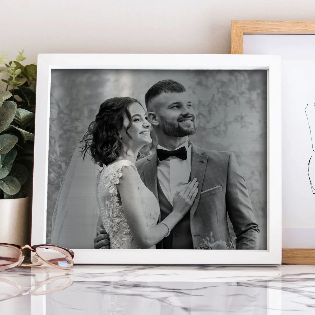 Custom picture print on steel