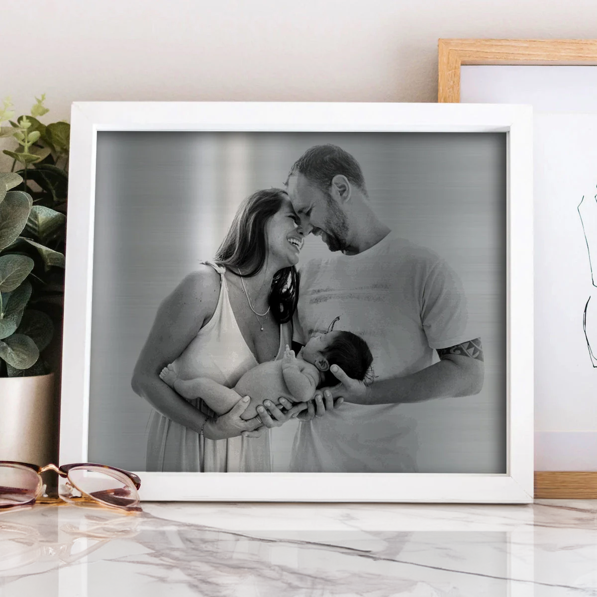 Custom picture print on steel