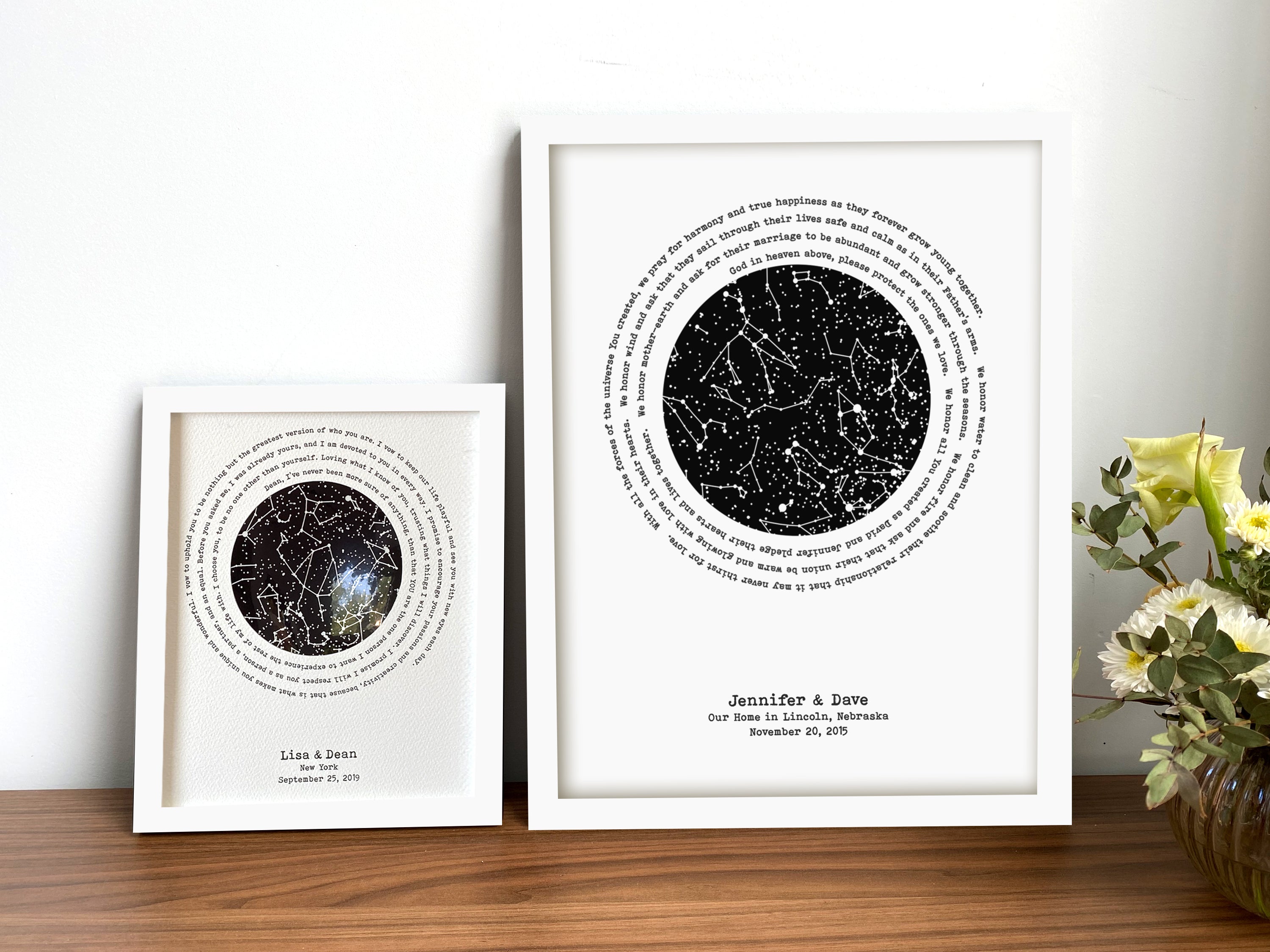 Cotton Glow in the Dark Star Map