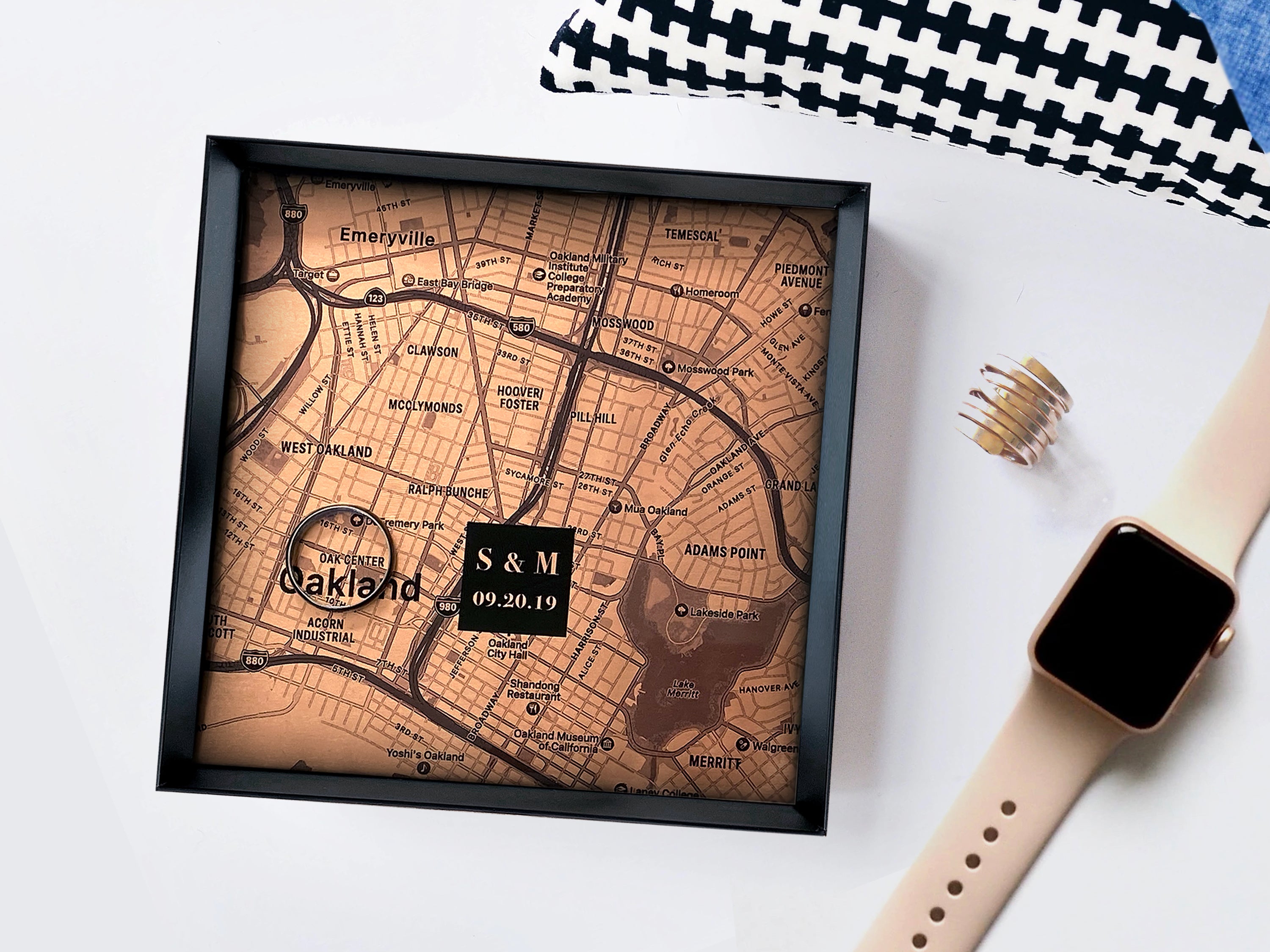 7th Anniversary Tray - Custom Map