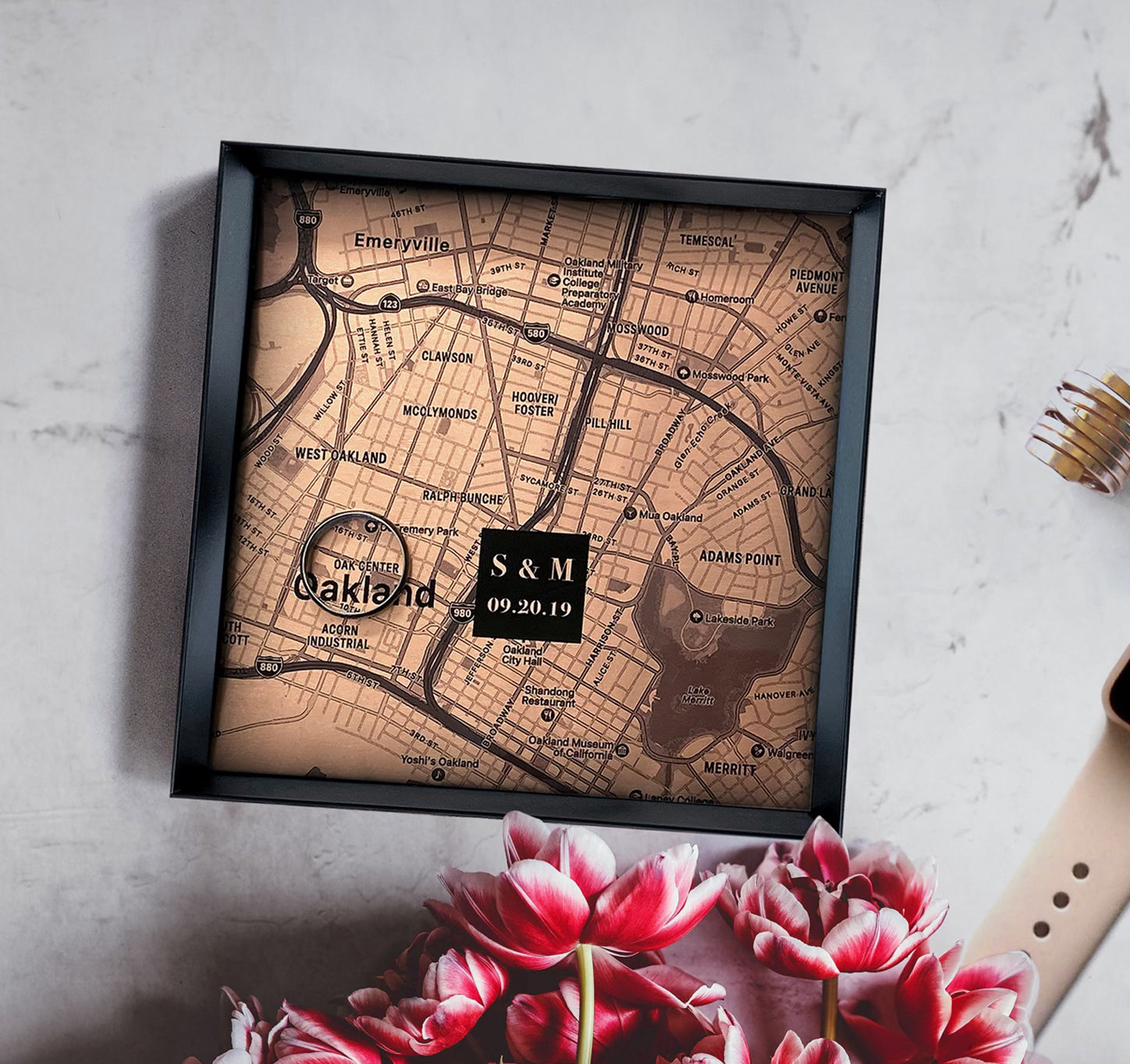 7th Anniversary Tray - Custom Map