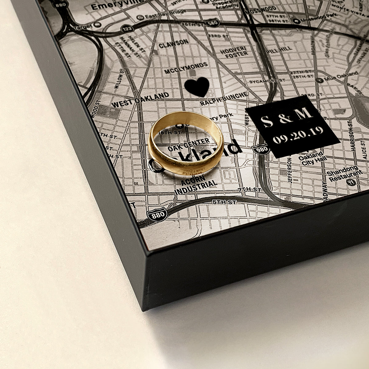 6th Anniversary Tray - Custom Map