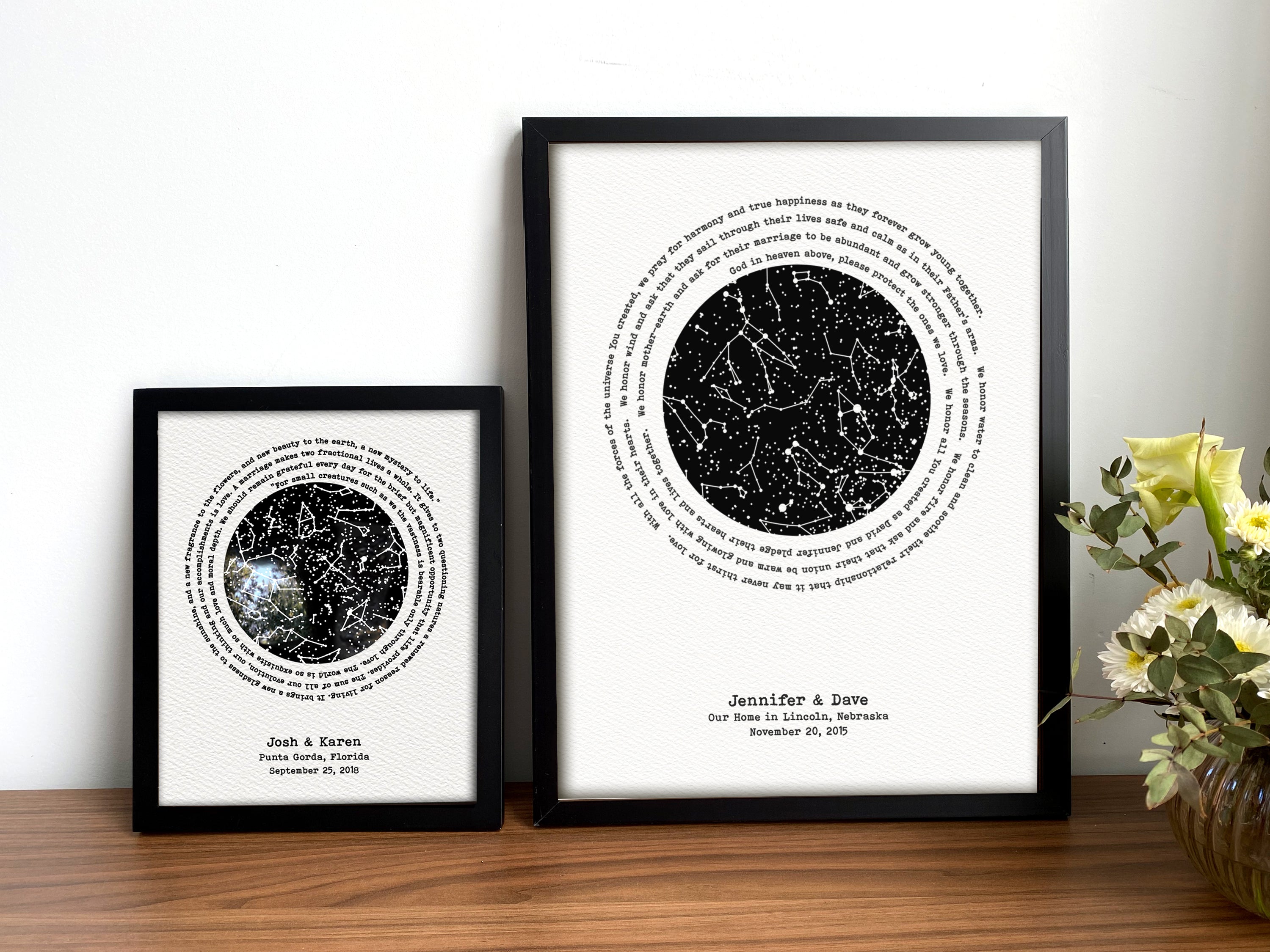 Paper Glow in the Dark Star Map