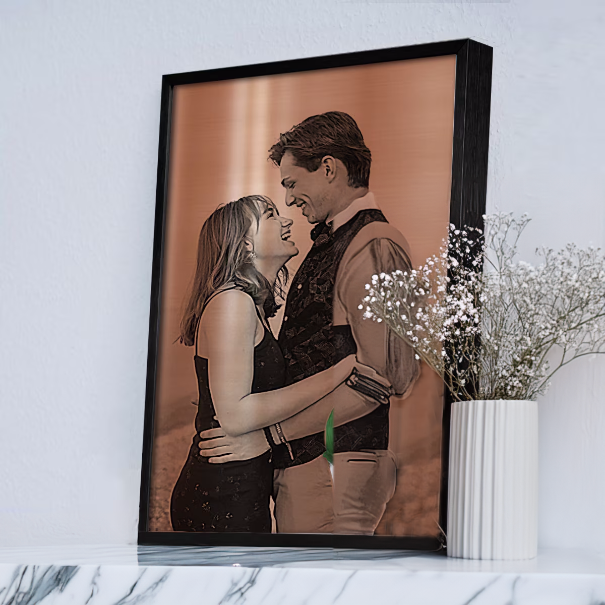 Custom Picture wall art on Copper