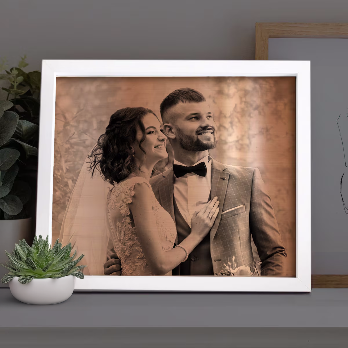 Custom Picture wall art on Copper