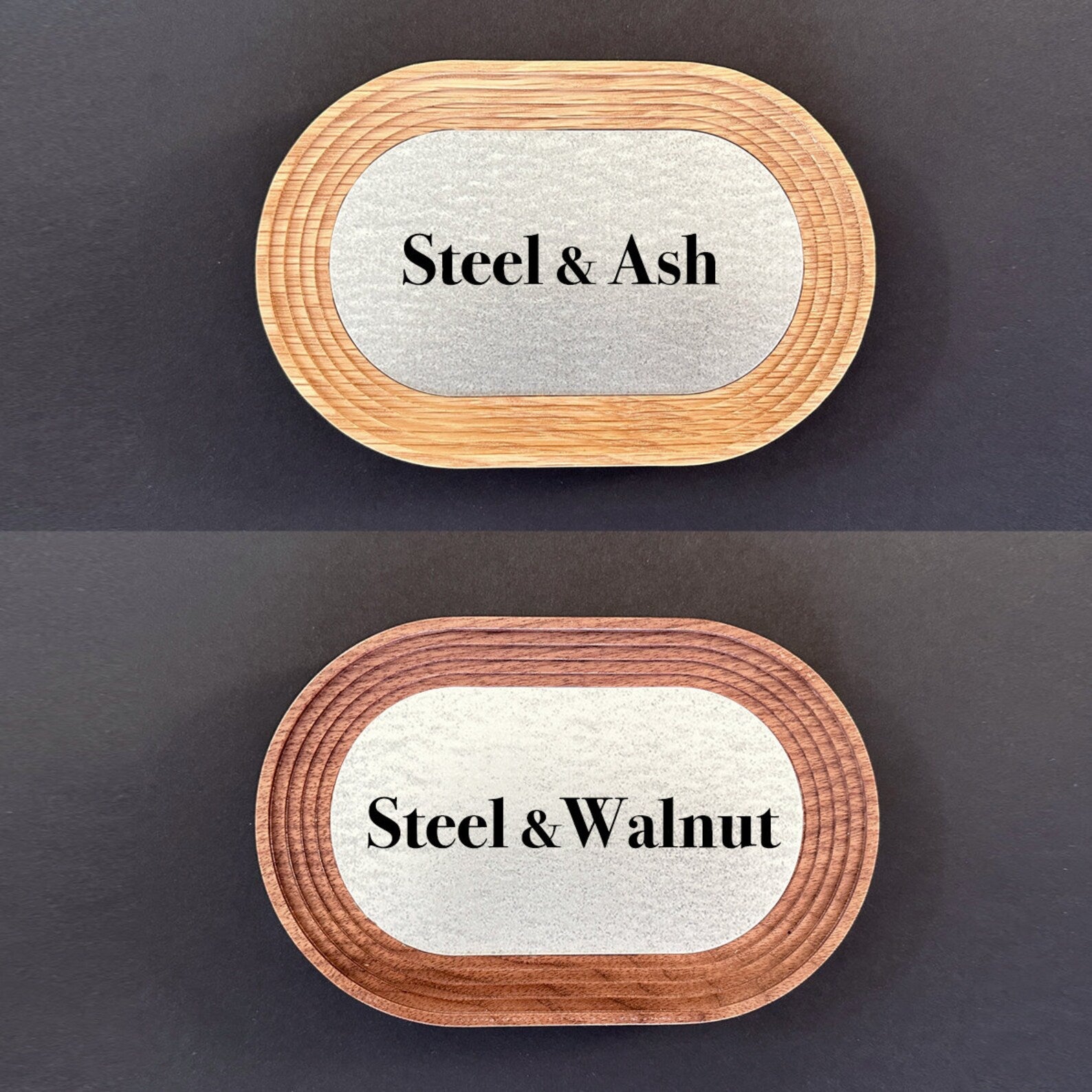 Personalized Iron Catchall Tray - 11th Anniversary Gift for Him & Her