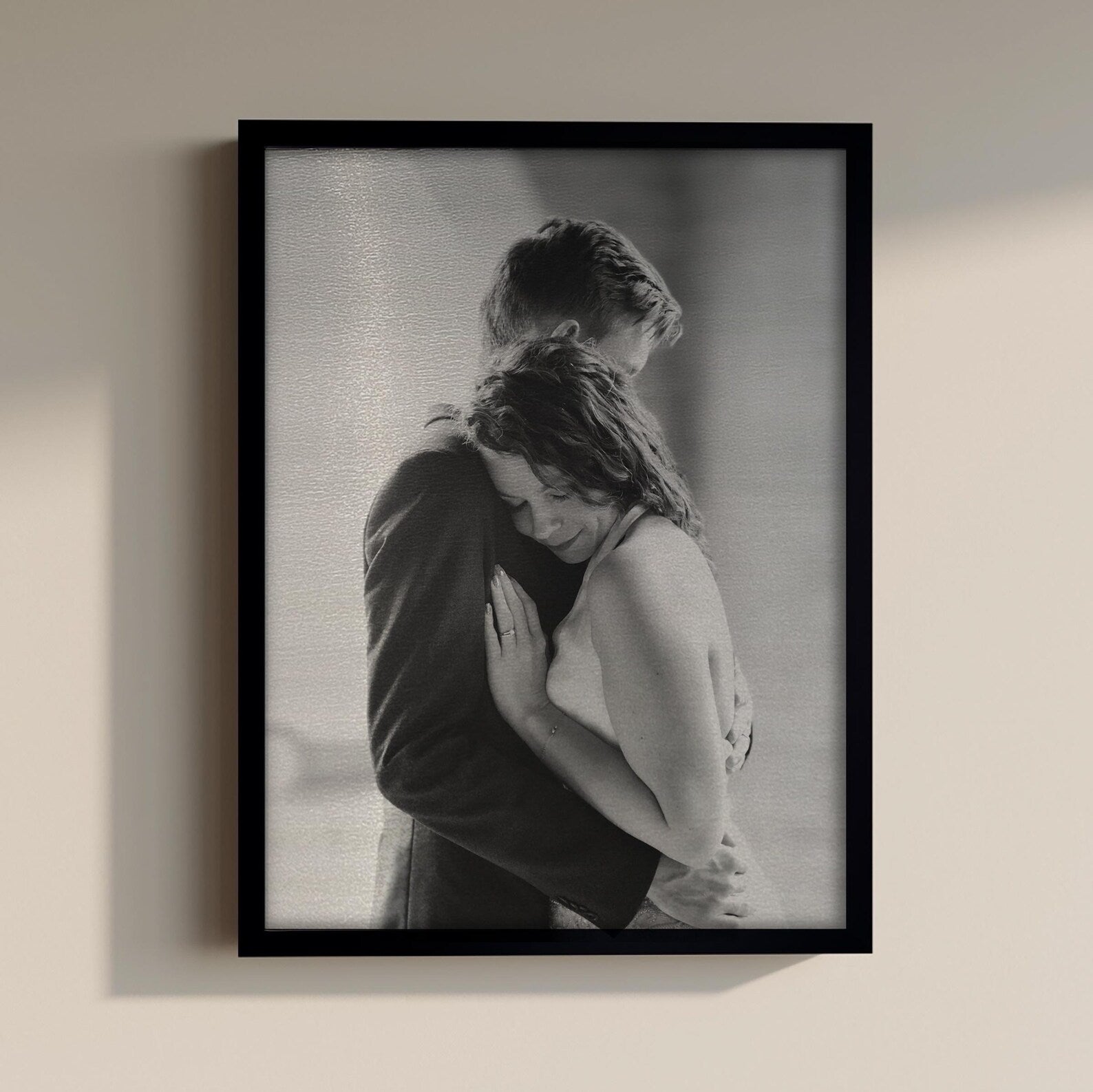 Personalized Aluminum Photo Wall Art - 10th Anniversary Gift for Him & Her